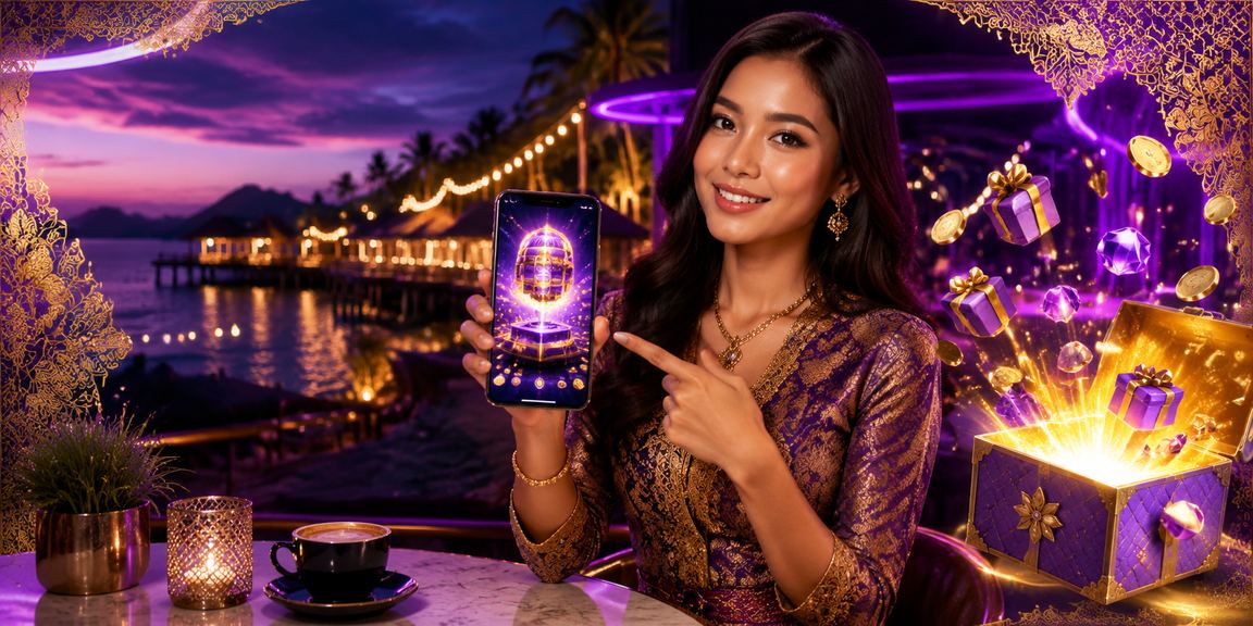 Pengalaman kasino mudah alih 55r15 dengan elemen batik Langkawi pada telefon
