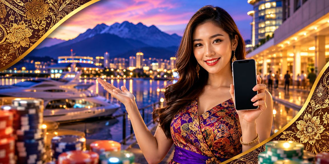 Aplikasi kasino 55r15 dengan reka bentuk batik khas Sabah untuk pengguna Malaysia
